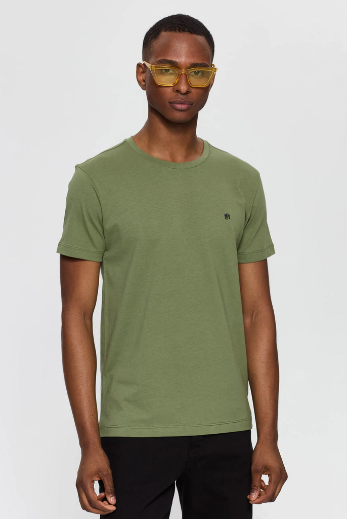 Philippe: T-shirt Avec Monogramme Brodé Logo MF - Marco Frank