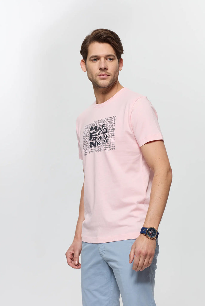 Raphaël : T-Shirt à Motif Abstrait - Marco Frank