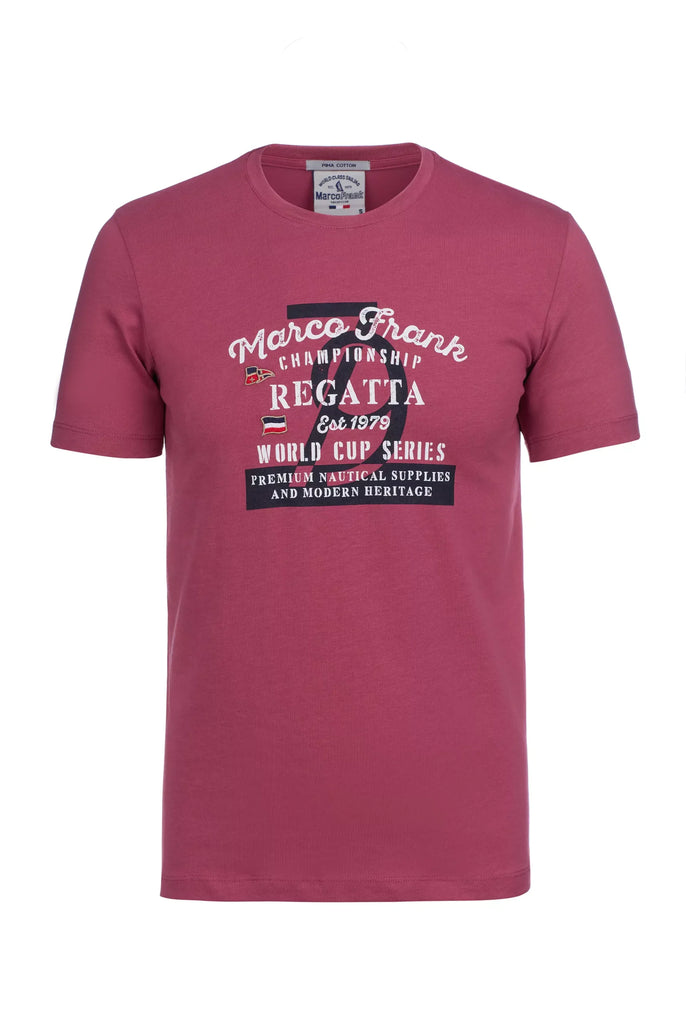 Talon: T-shirt Avec Imprimé Nautique - Marco Frank