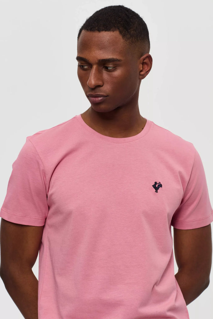 Vincent: T-Shirt Avec Logo de Coq Emblématique Brodé - Marco Frank