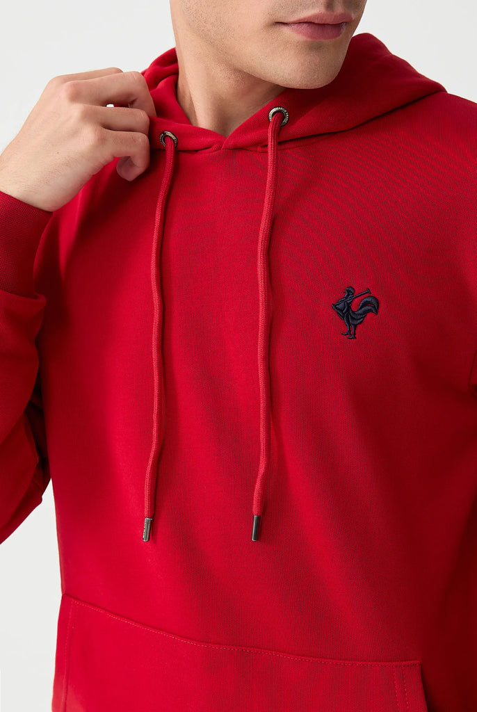 Visage: Sweat Capuche Avec Logo de Coq Emblématique Brodé - Marco Frank