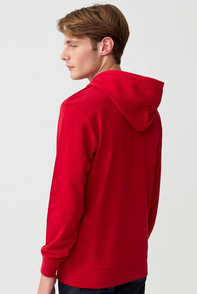 Visage: Sweat Capuche Avec Logo de Coq Emblématique Brodé - Marco Frank