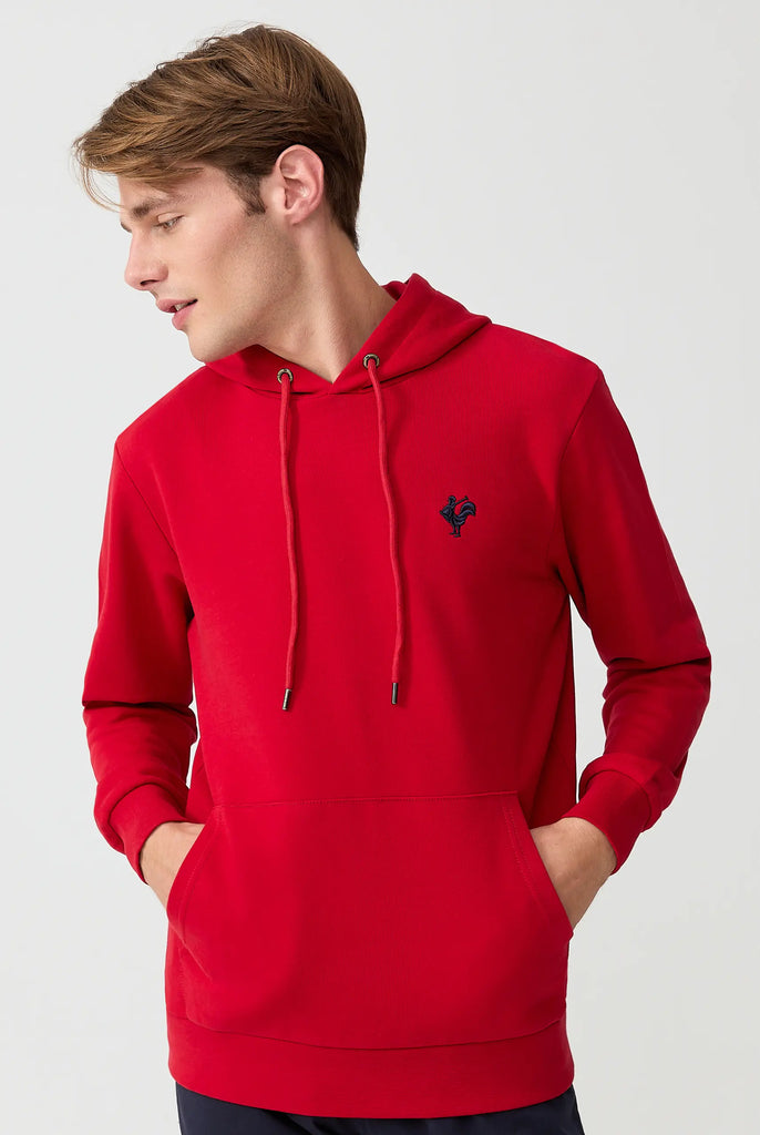 Visage: Sweat Capuche Avec Logo de Coq Emblématique Brodé - Marco Frank