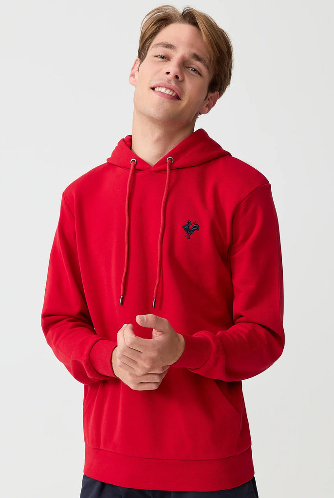 Visage: Sweat Capuche Avec Logo de Coq Emblématique Brodé - Marco Frank