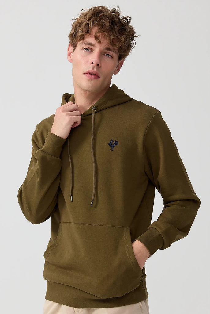 Visage: Sweat Capuche Avec Logo de Coq Emblématique Brodé - Marco Frank
