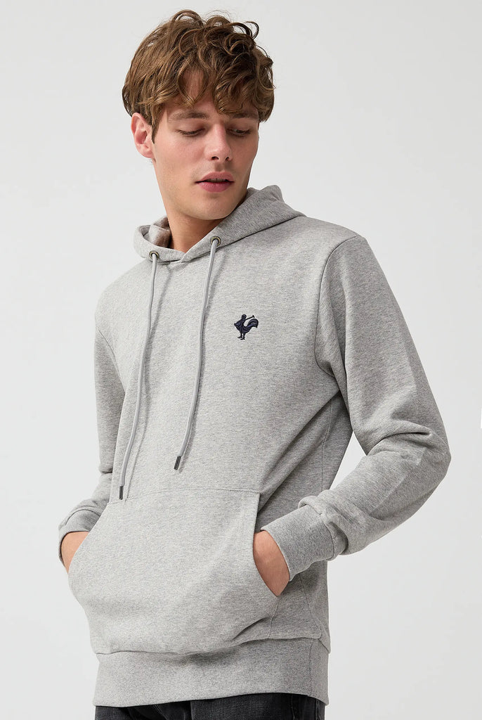 Visage: Sweat Capuche Avec Logo de Coq Emblématique Brodé - Marco Frank