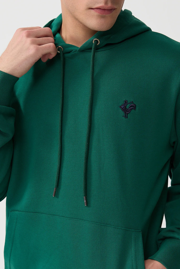 Visage: Sweat Capuche Avec Logo de Coq Emblématique Brodé - Marco Frank