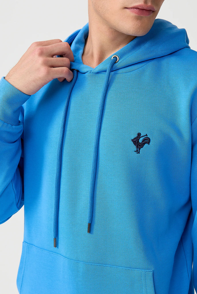 Visage: Sweat Capuche Avec Logo de Coq Emblématique Brodé - Marco Frank